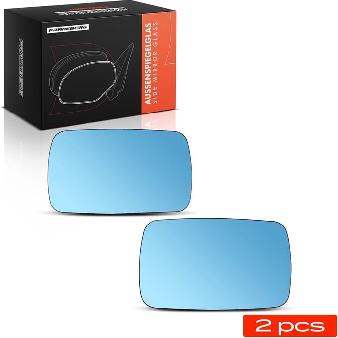 Frankberg 2x Spiegelglas Buitenspiegel Voor voor BMW