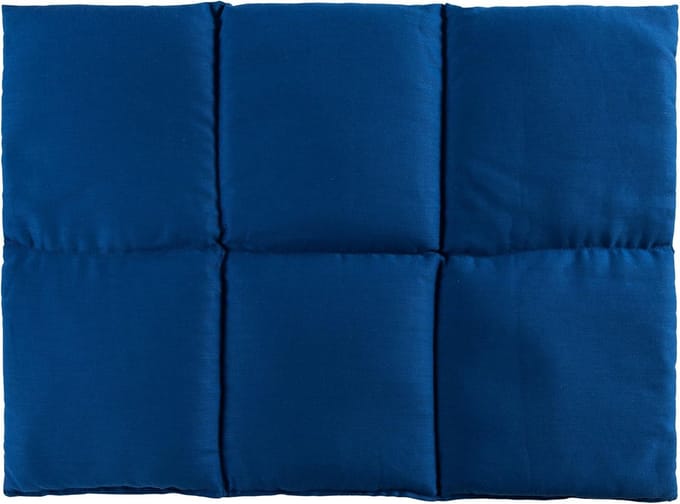 Groot 6-Kamer Kersenpitkussen 40x30 cm | Ademend en Comfortabel Warm/Koud Kruidenkussen