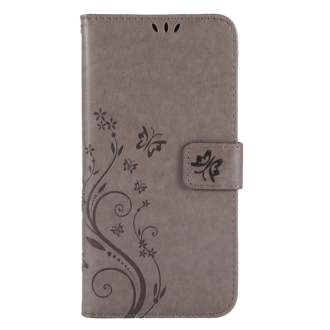 Mocaa iPhone 11 Pro Max Booklet Hoesje Grijs