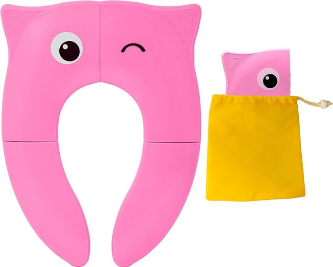 Zindelijkheidstraining toiletbril voor kinderen - Opvouwbaar en Draagbaar