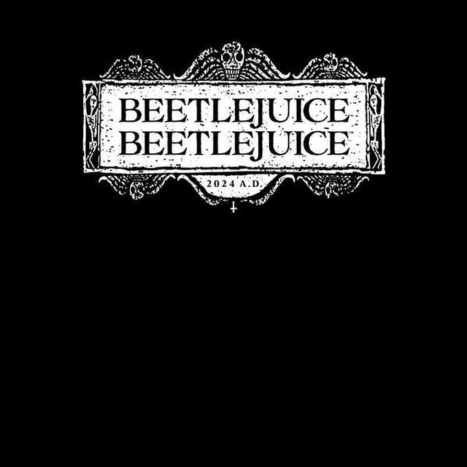 Beetlejuice Logo Unisex T-Shirt - Black - M