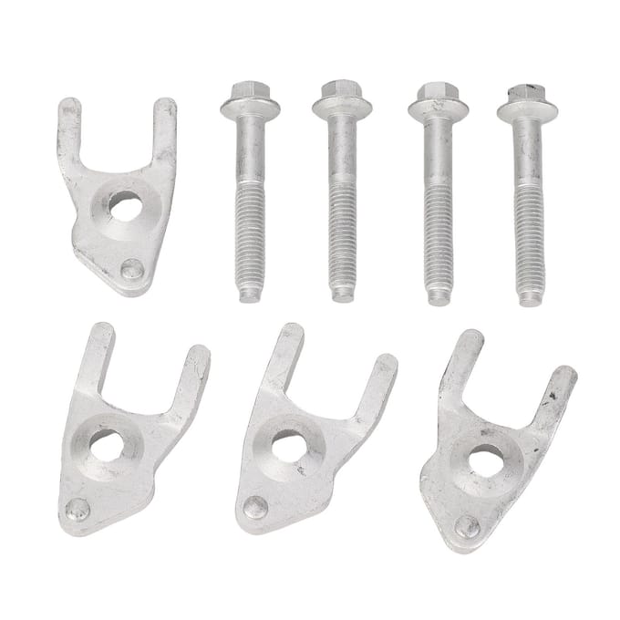 8 stuks Brandstofinjector Bout Klem Kit 2011881 Hoogsterkte Staal Dichte Afsluiting Vervanging voor 2.0 EcoBlue gray