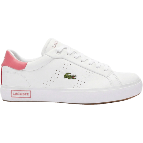LACOSTE Powercourt 2.0 124 6 SFA wit/roze maat 41