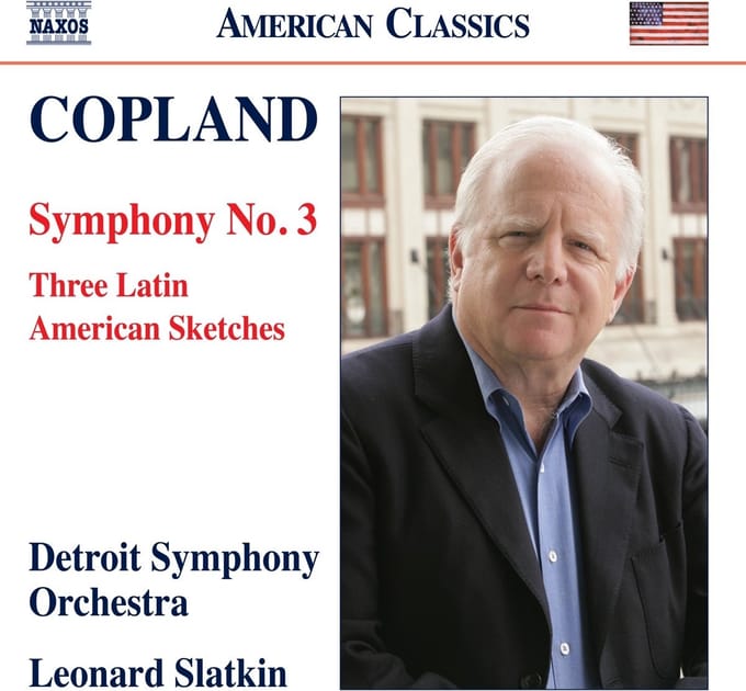 Detroit Symphony Orchestra,Leonard Slatkin - Copland: Symphony No.3 Three Latin American Sketches (CD)
