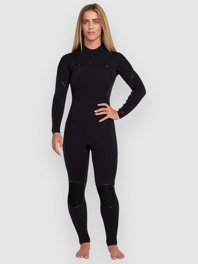 Vrouwen wetsuit Roxy Elite Xtra Warm 4.3 mm Front-Zip