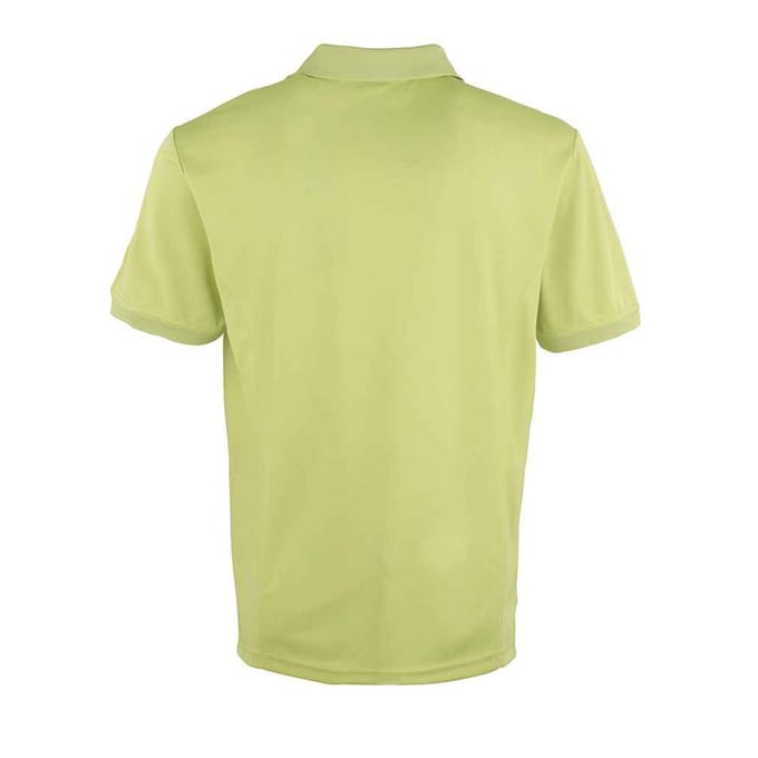 Premier Heren Coolchecker Pique Poloshirt (Kalk)