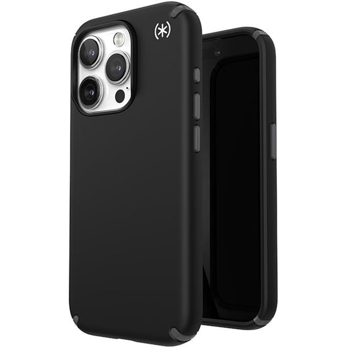 Speck Presidio2 Pro Magsafe - Étui iPhone 15 Pro (Noir / Gris Ardoise / Blanc)