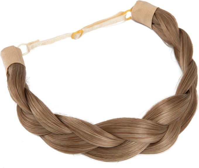 Braid / Vlecht Haarband - Pecan Blonde | Regular Braid | Breedte 3,5 cm | Fashion Favorite