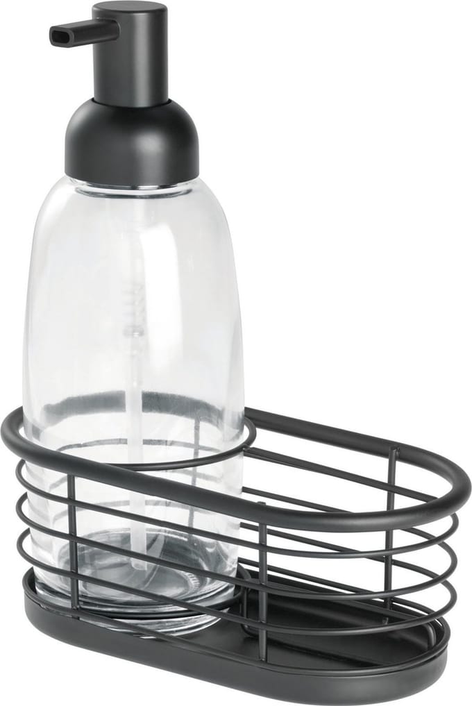 iDesign Zeepdispenser met sponshouder - 29967EU - Klaar voor gebruik