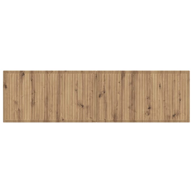 vidaXL - Wandgemonteerd - Hoofdbord - EDE - Artisanaal - eiken - Bewerkt - hout
