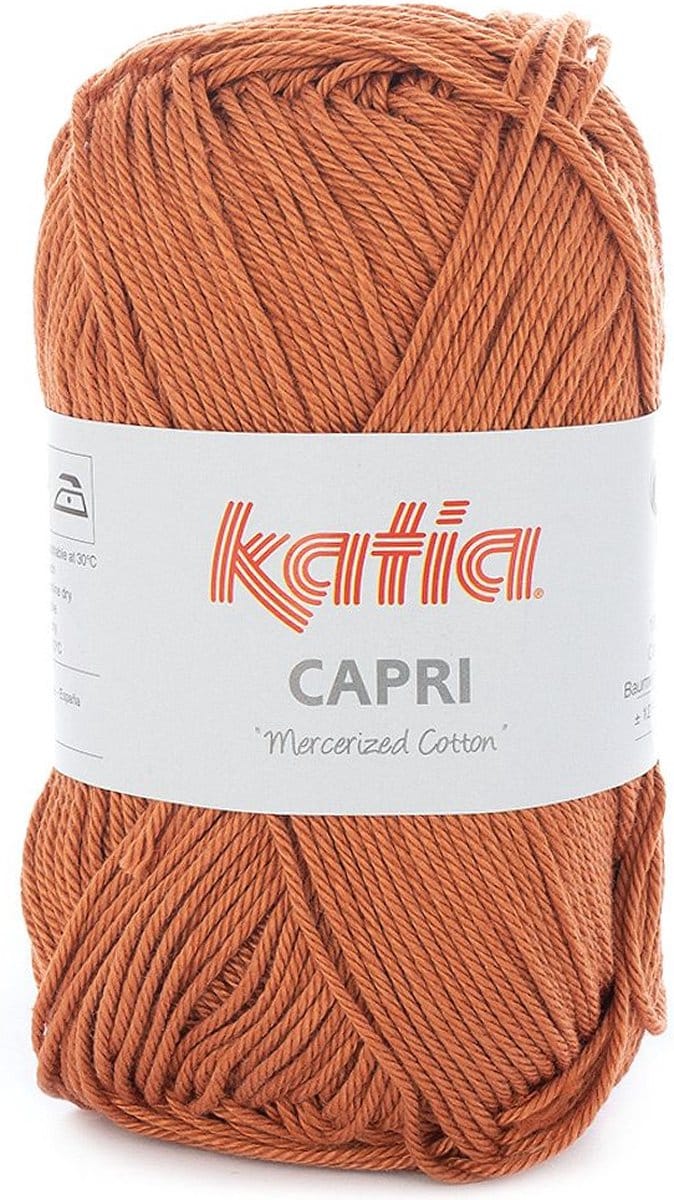 Katia Capri - 82166 roestbruin - Katoen Garen