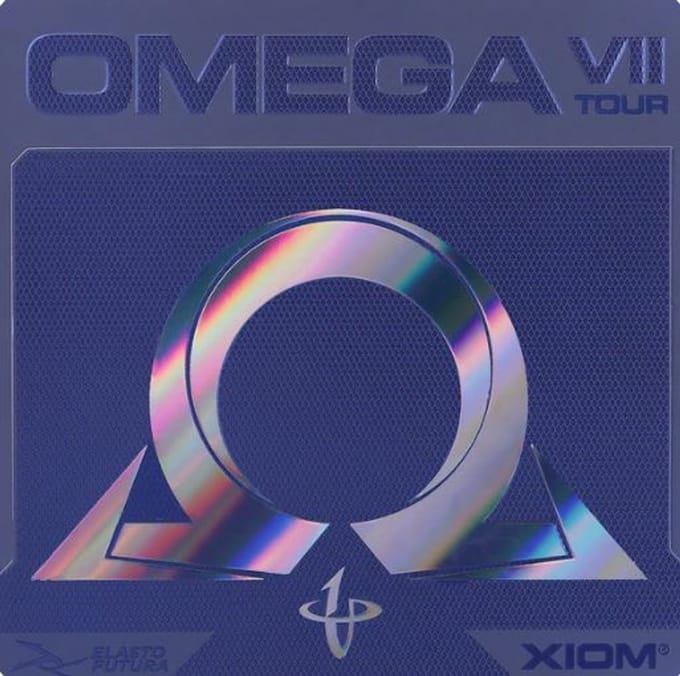 Xiom Omega 7 Tour - Rood - Max - Tafeltennis Rubbers
