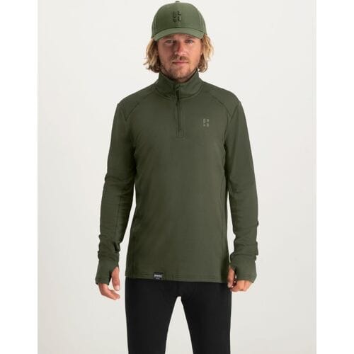Poederbaas Midlayer Pully Heren Four Seasons Lightweight Groen-L