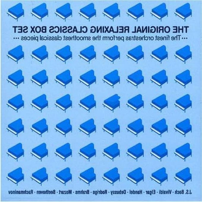 Ontspannende Klassiekers - Muziek Collectie - Rustgevende Momenten - Drie Discs - 14 cm - Niet gespecificeerd