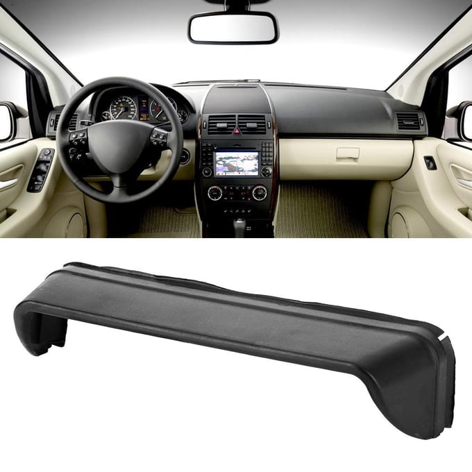 Zwarte ABS GPS Navigatie Zonneklep Schaduw Scherm Auto Auto Accessoire gray