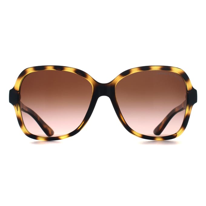 Armani Exchange AX4029S 811713 glanzend havana bruin gradiënt zonnebril