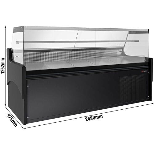 GGM Gastro Kühl-/ Fleischtheke - 2480mm & 1 Ablage