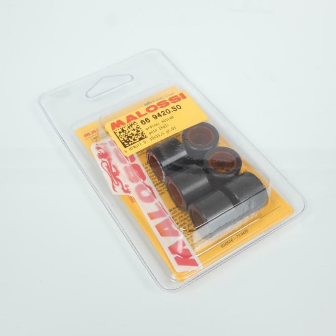 malossi variator roller voor scooter piaggio 50 typhoon 2000 tot 2017 19x15.5 3grs / 66 9420.s0 nieuw