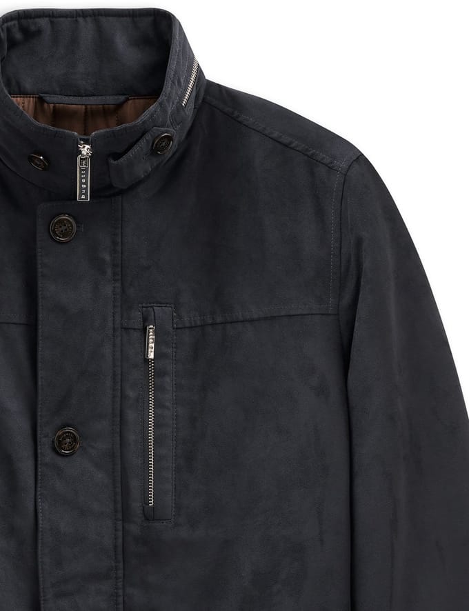 Bugatti winterjas donkerblauw