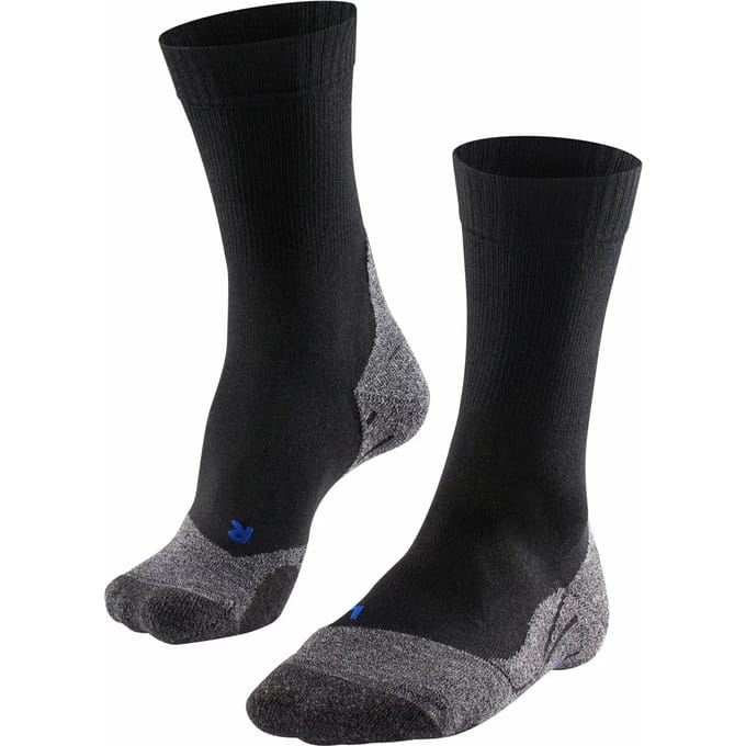 FALKE TK2 Cool anti-blaar dik lyocell functioneel materiaal wandelsokken heren zwart - maat 44-45