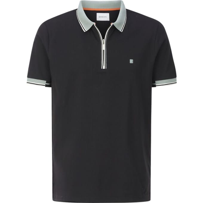 Babista herren Poloshirt - 44/46 - zwart - Plus Size