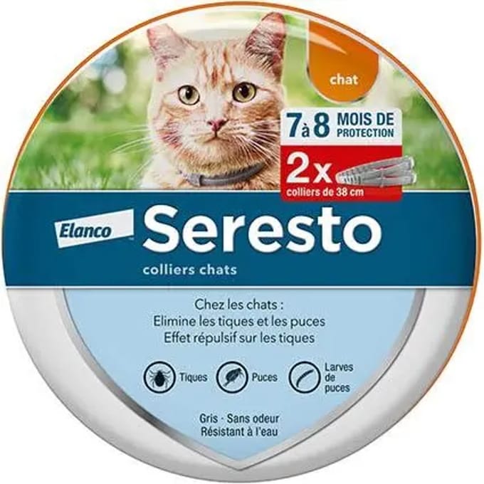 Kattenhalsband Elanco Seresro (x2)