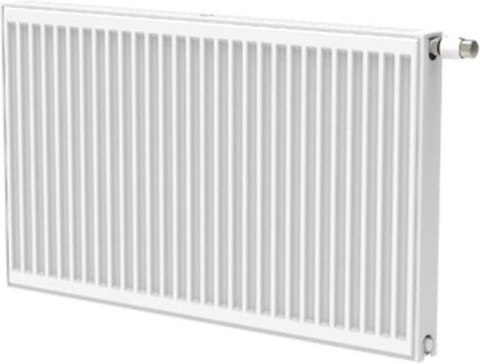 STELRAD BEL8 T22 paneelradiator 300x2400mm - Wit - 8 aansluitingen - Middenaansluiting - 2357W