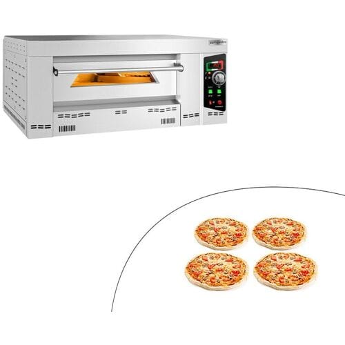 GGM Gastro Gas Pizzaofen - 4x 34cm - Manuell