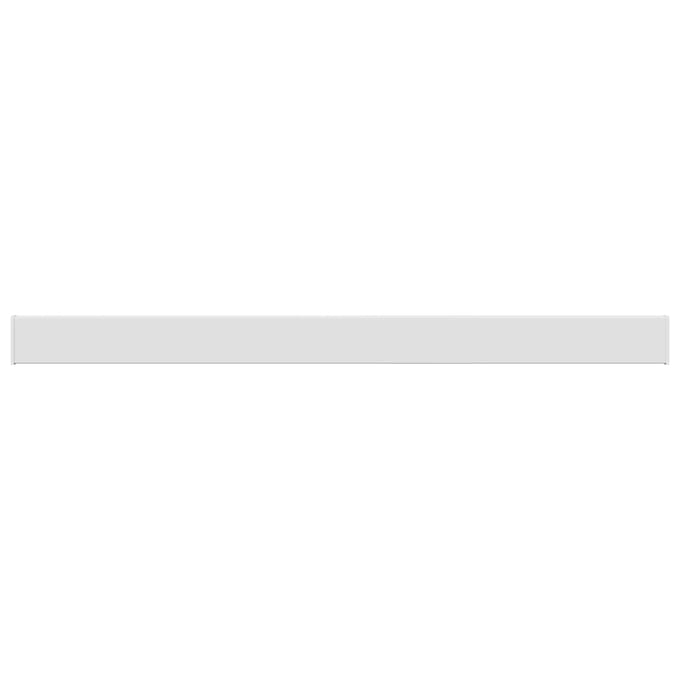 vidaXL - Raamdorpel - Wit - 140 - x - 10 - x - 4,5 - cm - PVC