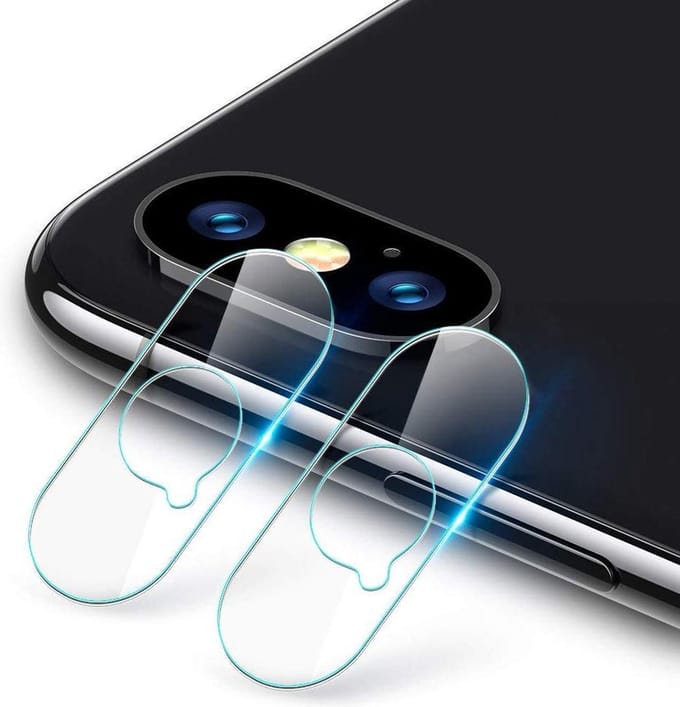 DrPhone CL1 Camera lens 9H Gehard Glas Screenprotector – - Geschikt voor iPhone XS - Tempered Glass