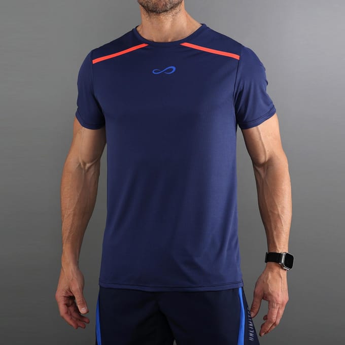 Endless Ace Rush T-shirt Heren-donkerblauw