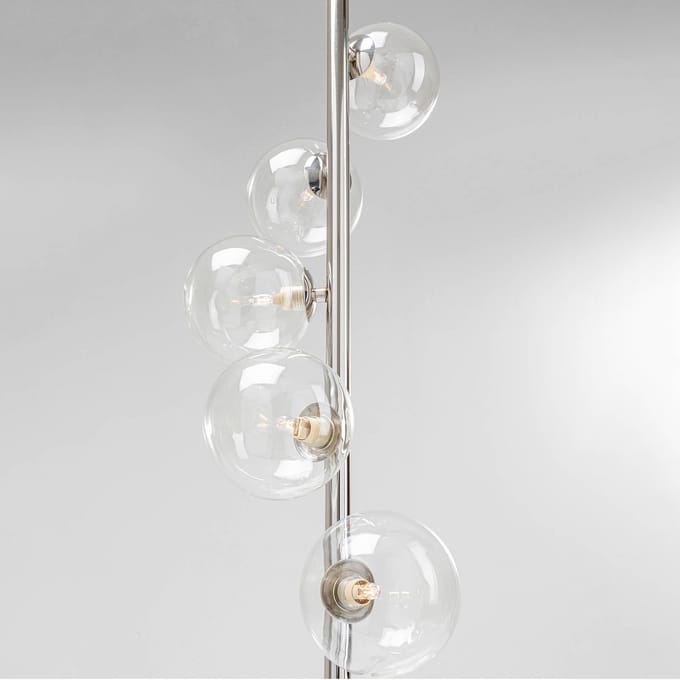 Vloerlamp Scala Balls 160cm chroom Kare Design