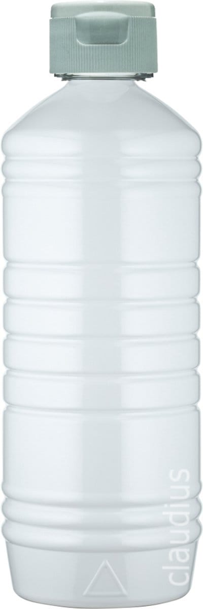 Lege Plastic Fles 500 ml PET wit - met witte klepdop - set van 10 stuks - Navulbaar - Leeg