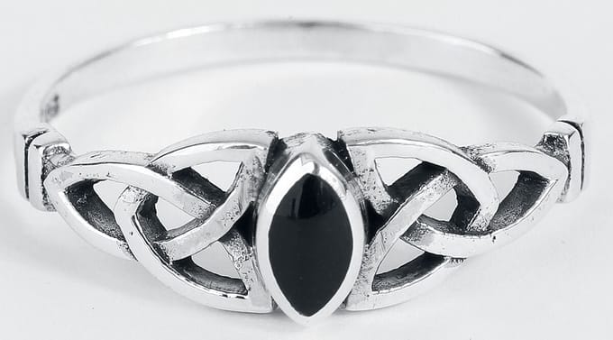 etNox Celtic Knot Ring zilverkleurig 54