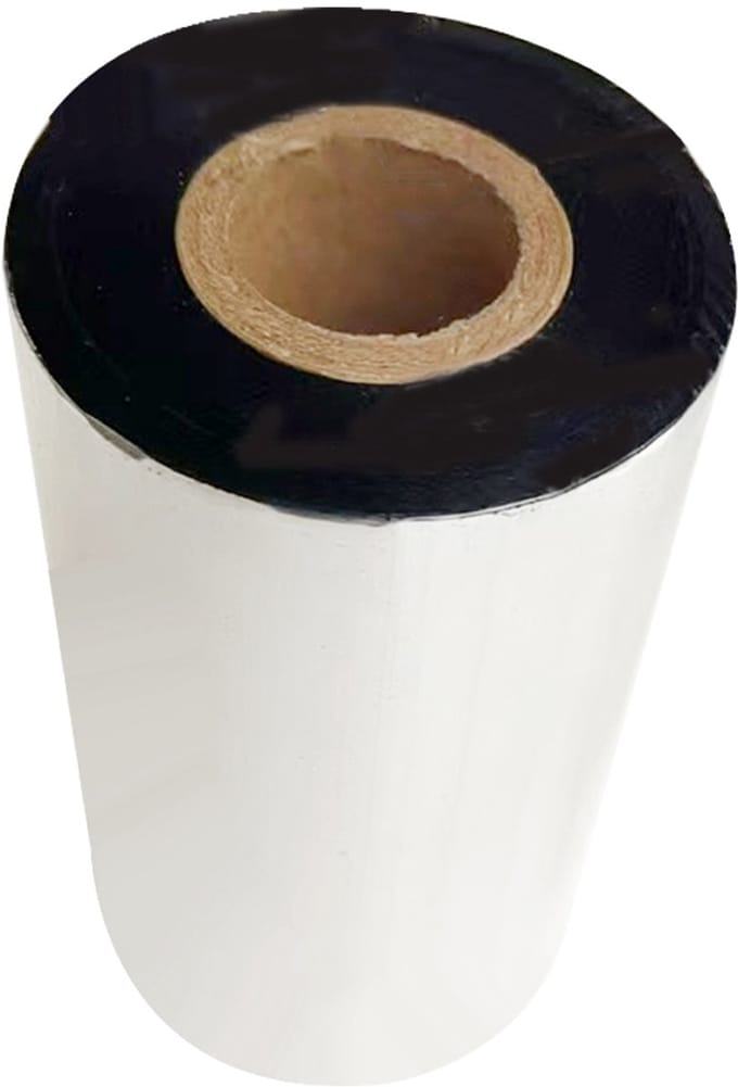 Zebra thermotransfer lint zwart wax 110mm x 74m