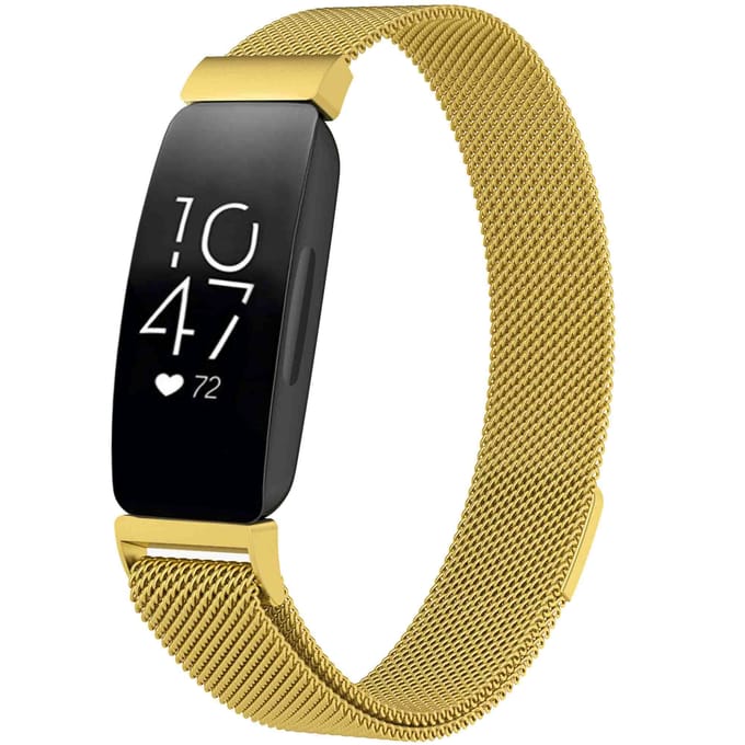 imoshion Milanees magnetisch bandje voor de Fitbit Inspire - Maat S - Goud