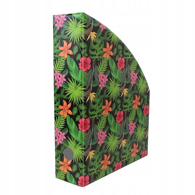 PVC Documentenorganizer A4 7cm - Bloemen