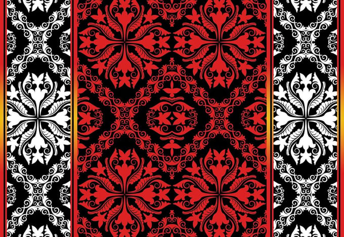 Abstract Pattern Photo Wallcovering