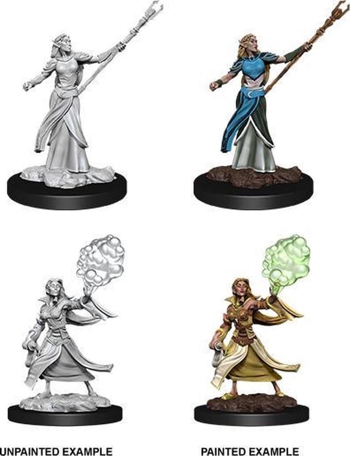 D&D Nolzur's Marvelous Miniatures Elf Sorcerer Female