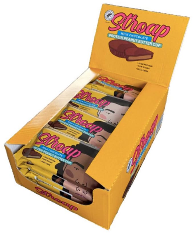Stroap | Chococups | Melkchocolade Pindakaas | 20 stuks | 20 x 42 gram