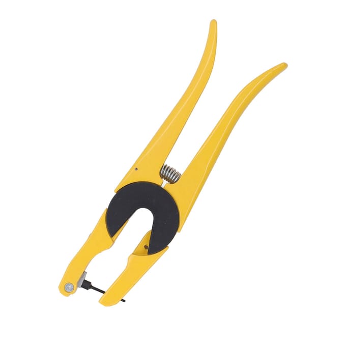 Koe Oormerk Tang Eén Stuk Geïntegreerd Stier Oor Gemerkt Tang Vee Dier Klem yellow