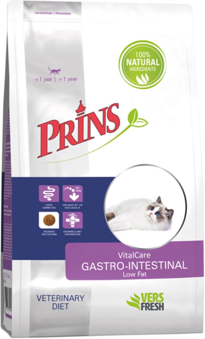 Prins VitalCare Diet Gastro-Intestinal Low Vet 5kg