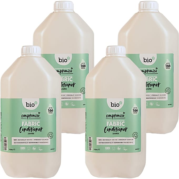 Bio-D Wasverzachter Jeneverbes 5L Refill Bundel