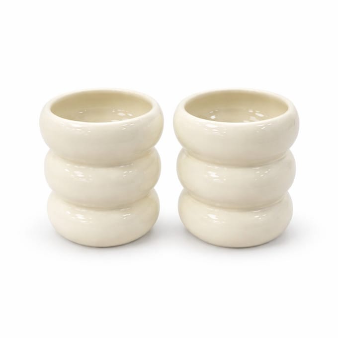 Bavary - Bubble Mokken - Glans Licht Beige