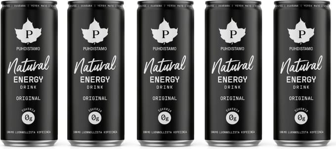 Natural Energy Drink 5 pack-Puhdistamo