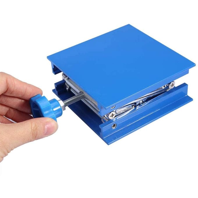 Support de plate-forme élévatrice LabLift en oxyde d'aluminium 100 x 100 mm