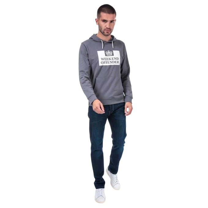 Weekend Offender Heren Denim Tapered Jeans (Denim)