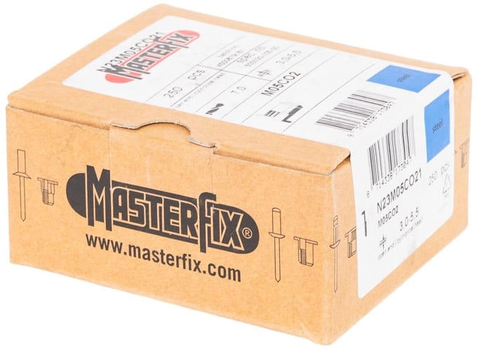 Verzinkte blindklinkmoeren (BKM) M5 250 st MW Tools RIALU5-B250