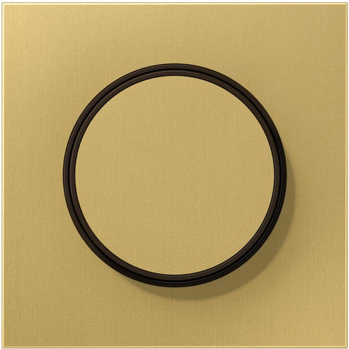 Jung LS Bereik Classic Messing Dimmer Afdekking Plaat - ME1740C