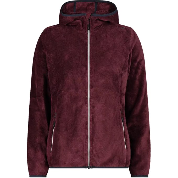 Dames fleece met capuchon CMP